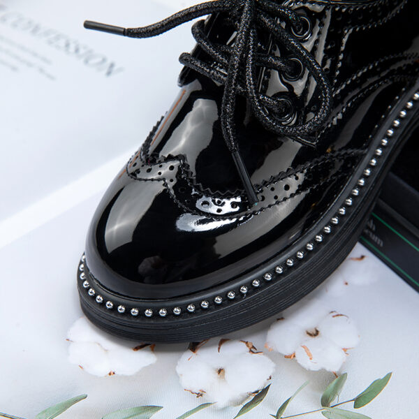 Leather shoes boy