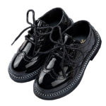 Leather shoes boy